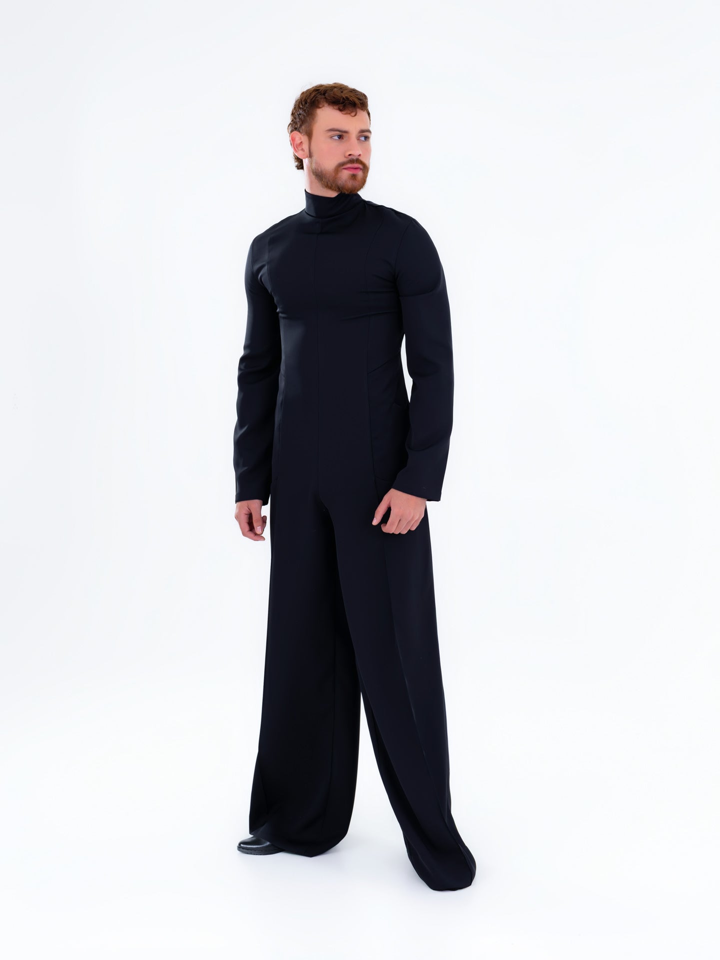 Mono futurista de medianoche para hombre