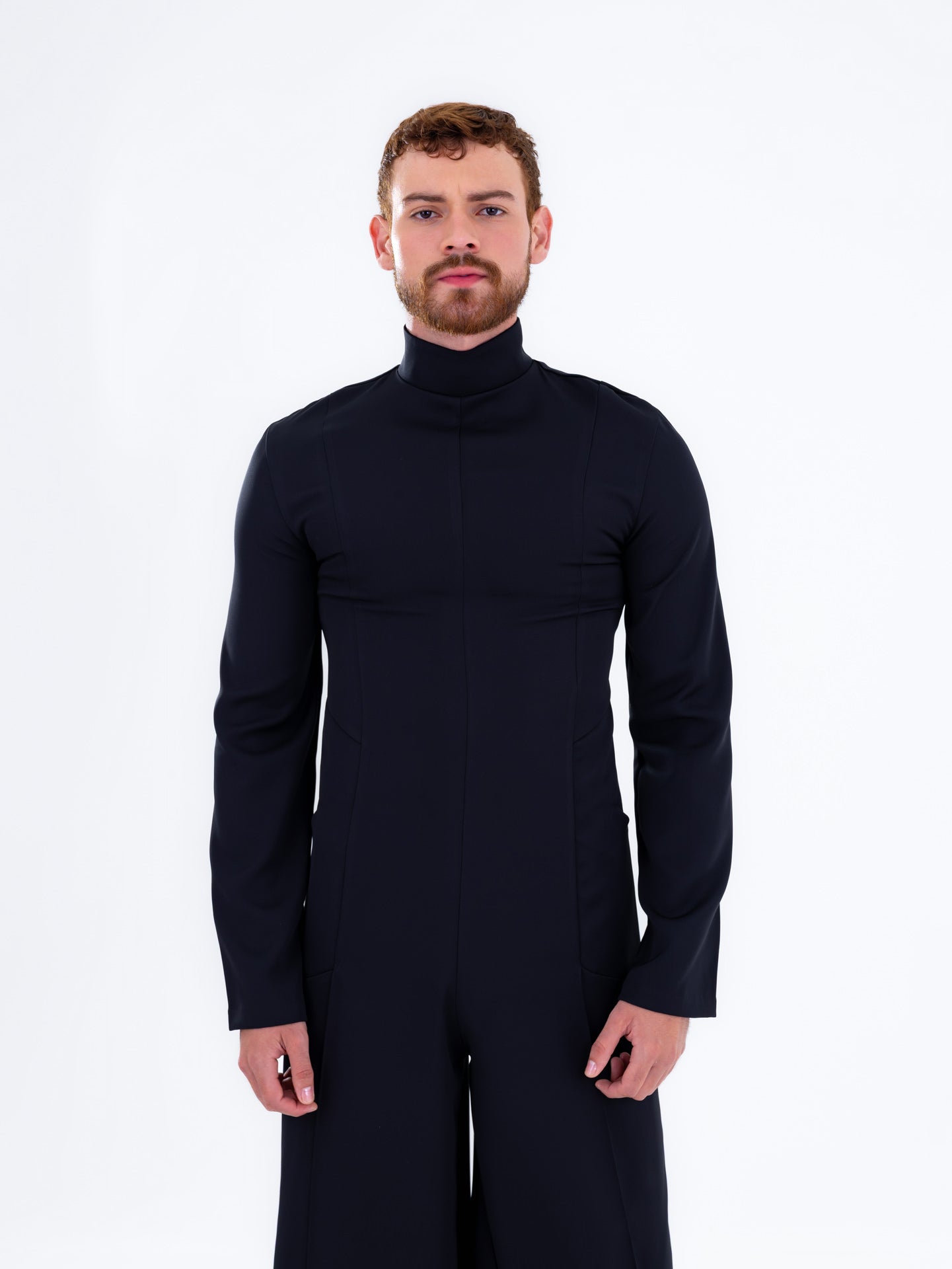 Mono futurista de medianoche para hombre
