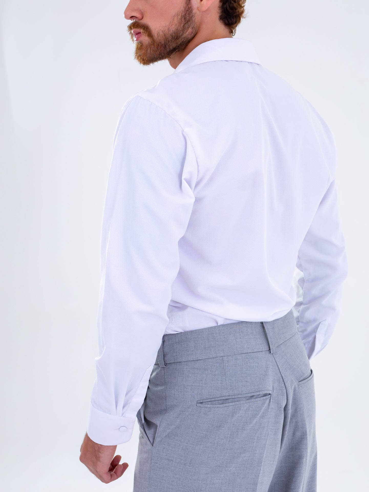 Camisa Oversize Clásica Blanca