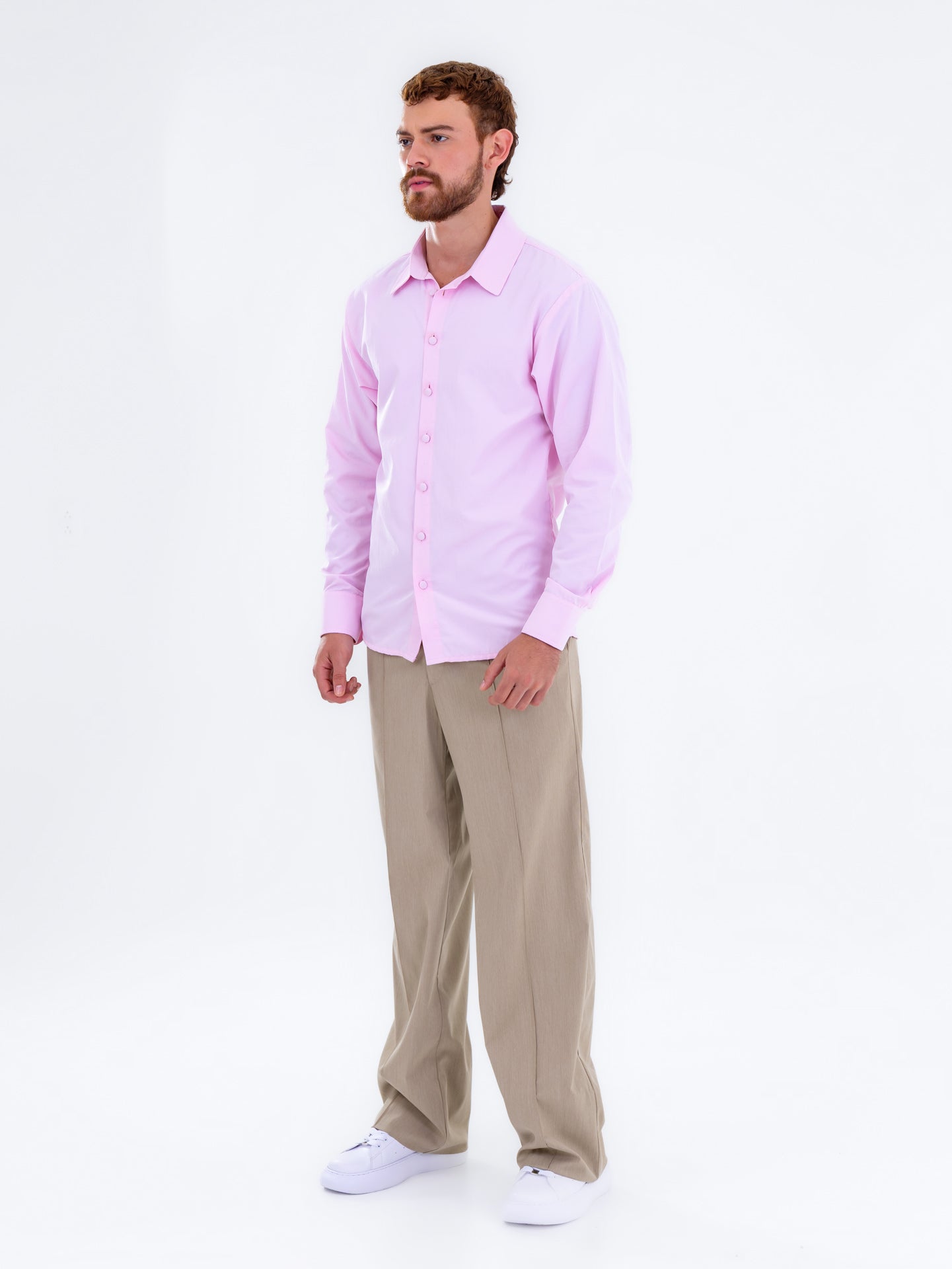 Pink Oversized Shirt