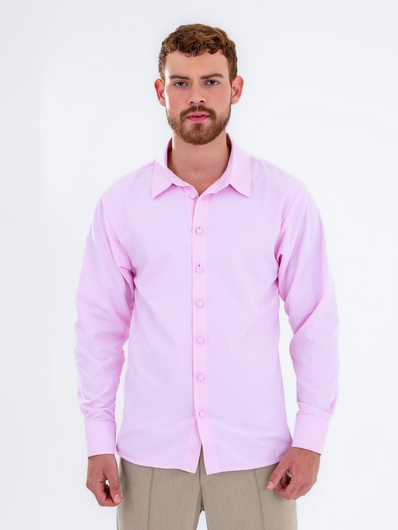 Pink Oversized Shirt