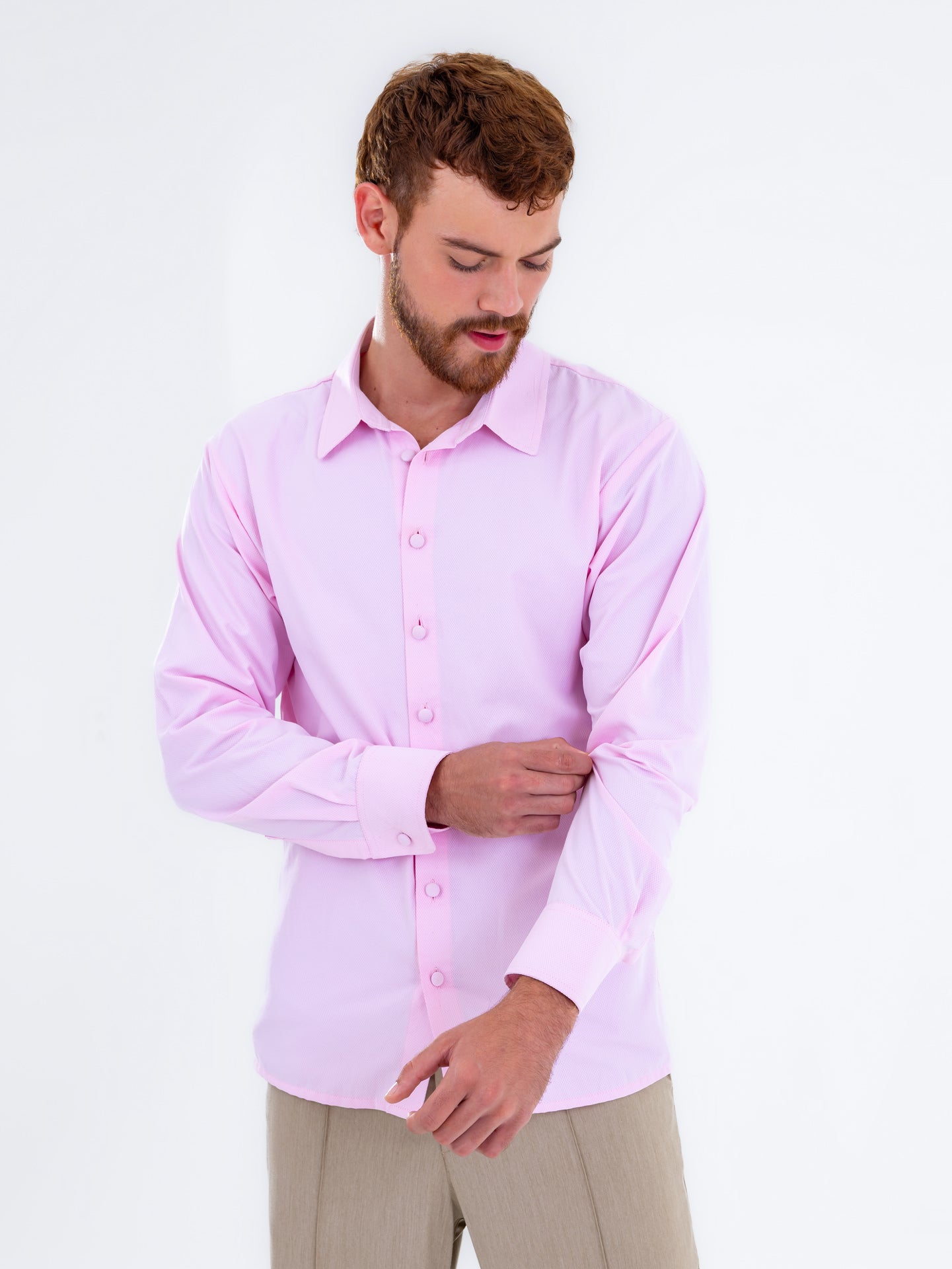 Pink Oversized Shirt