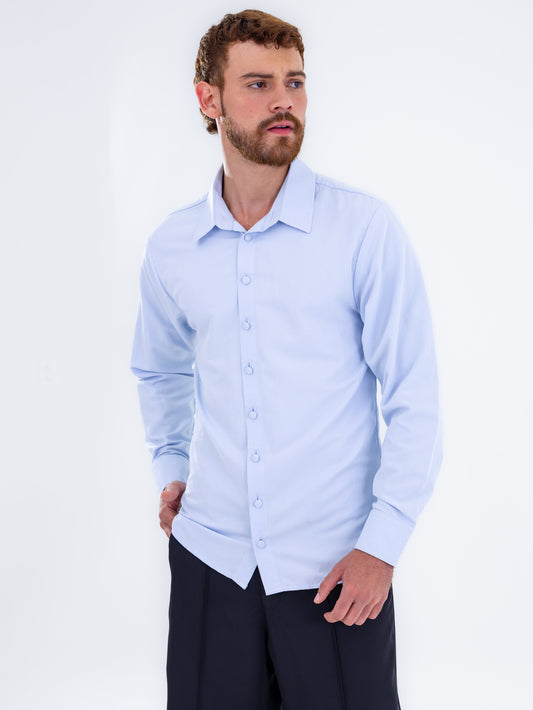 Light Blue Oversized Shirt