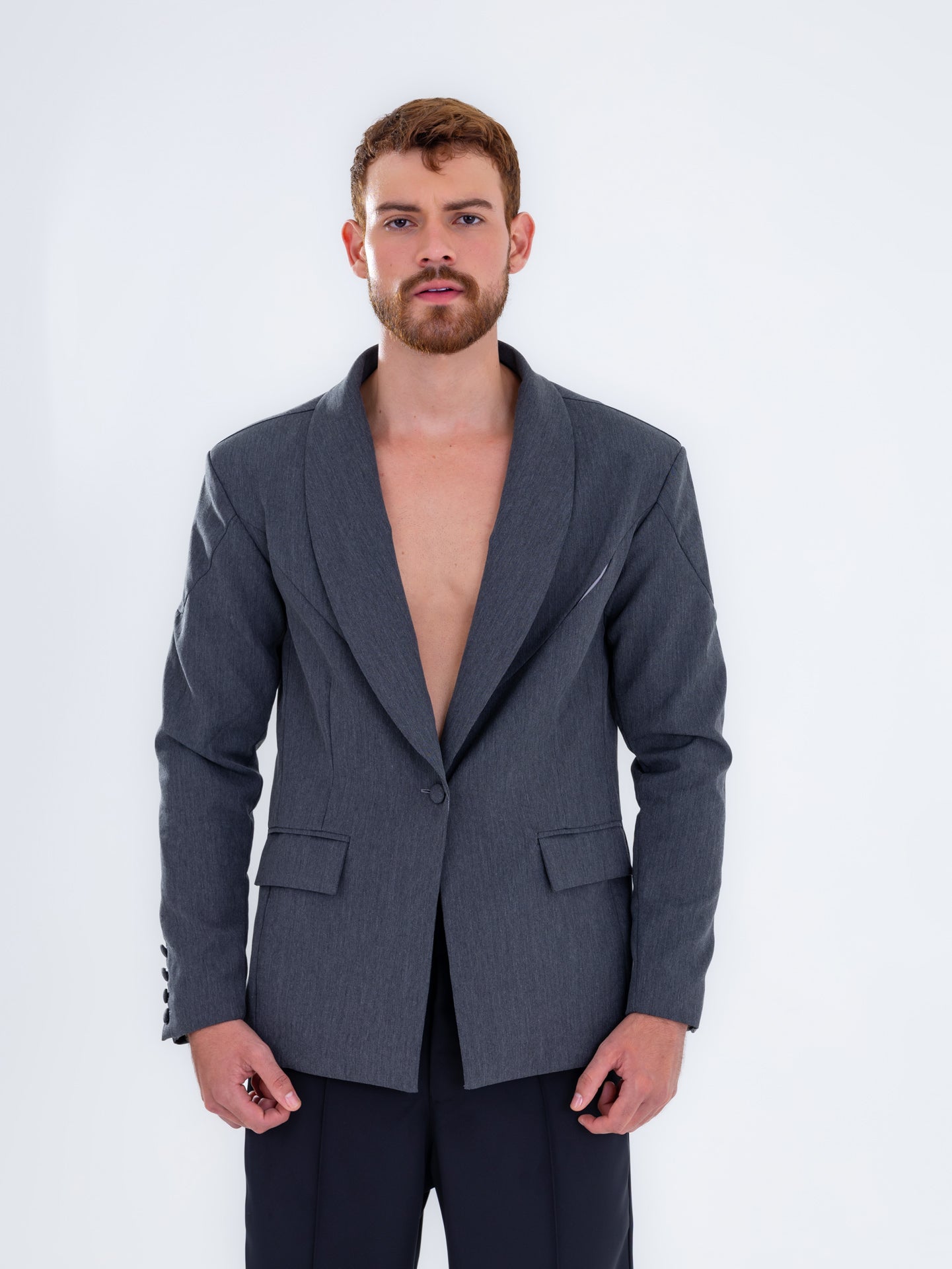 Dark Gray Blazer