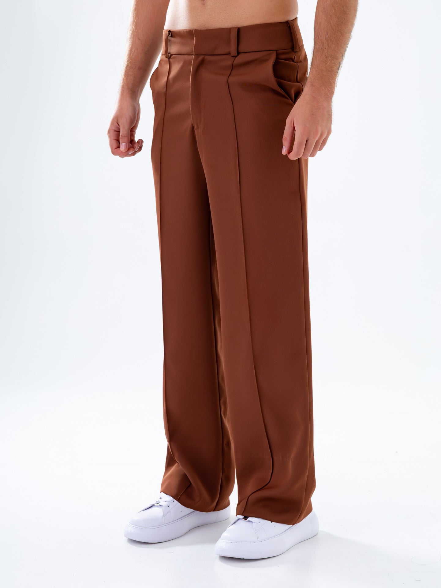 Classic Terracotta Trousers