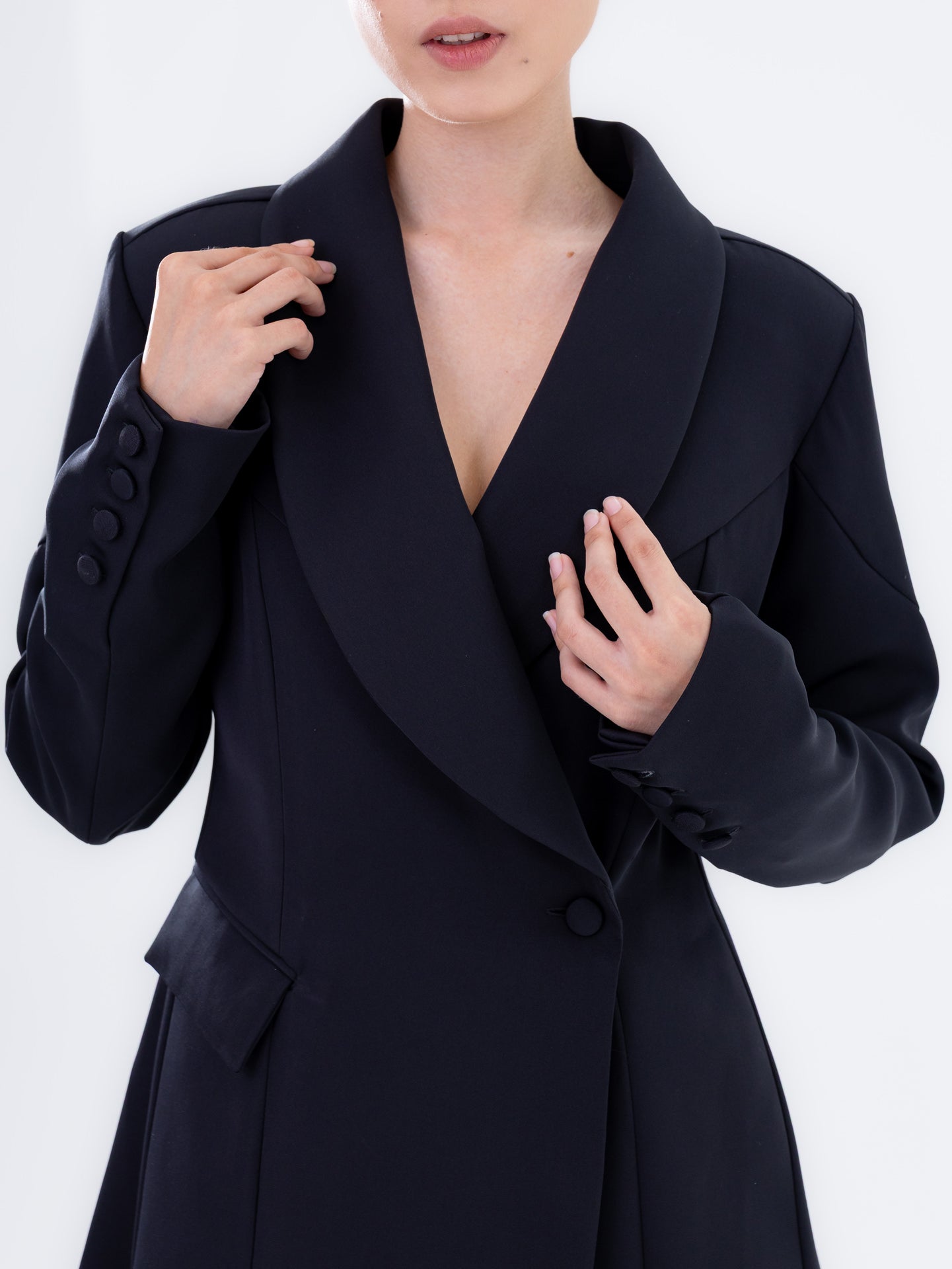 Minivestido Midnight con blazer corto