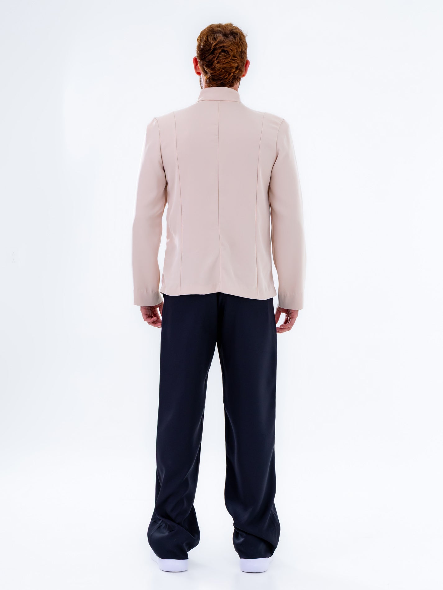Futuristic Beige Shirt