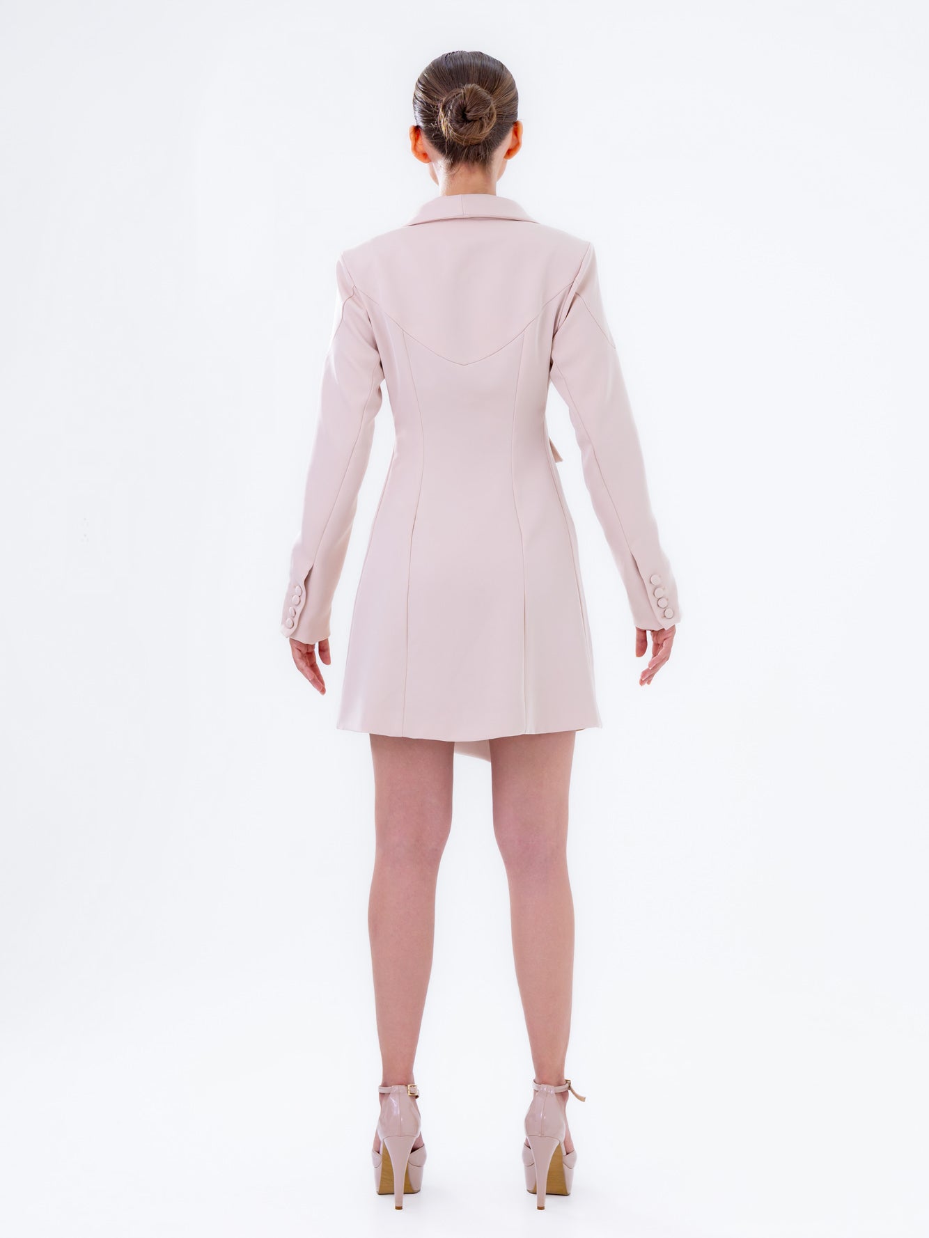 Ivory Rose Short Blazer Dress