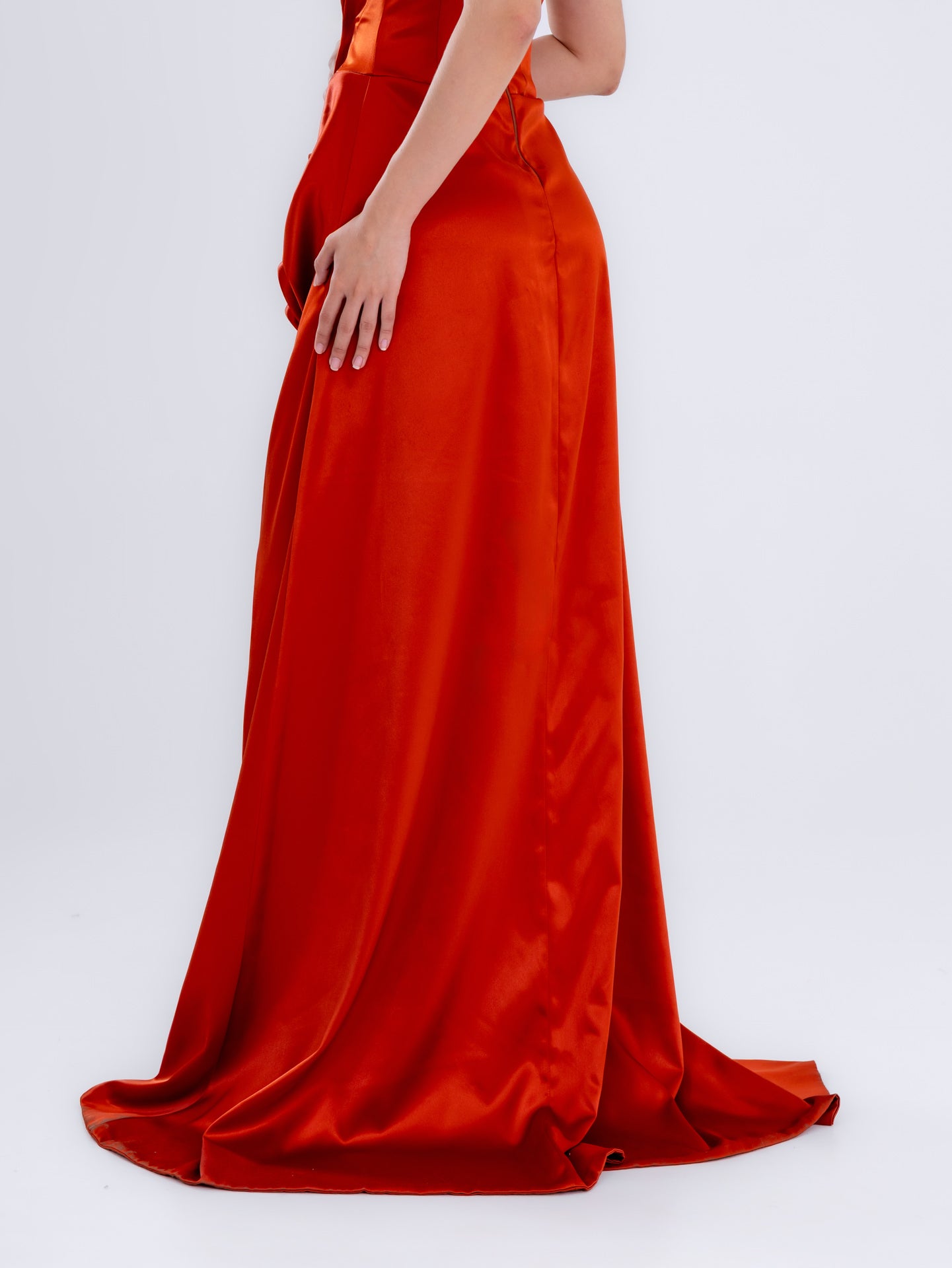 Red Evening Gala Gown