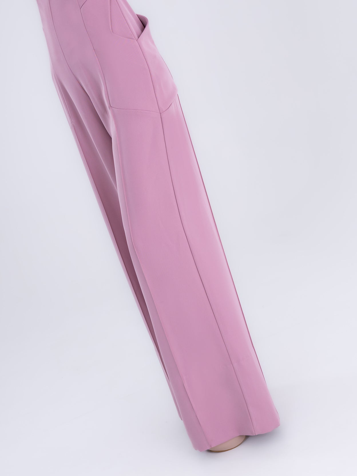 Mono rosa malva futurista para mujer