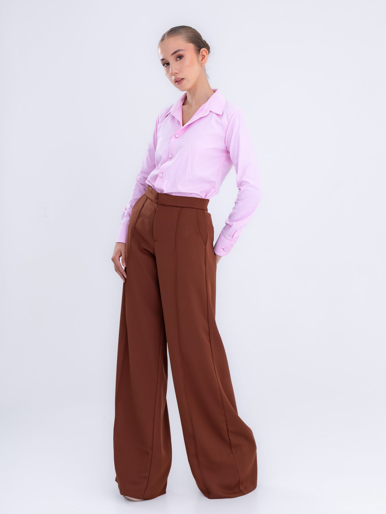 Light Pink Classic Collar Poplin Shirt
