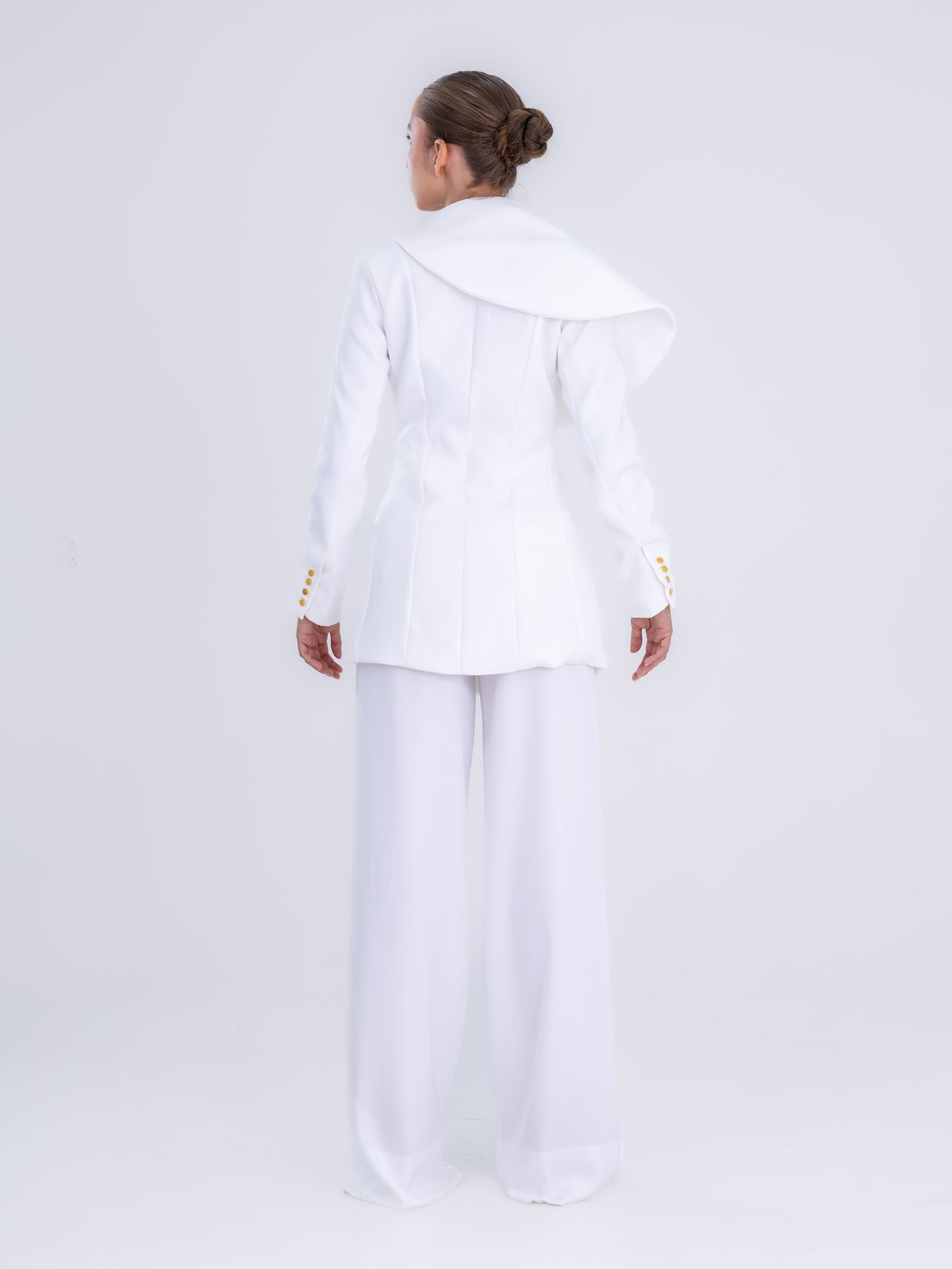 Snow White Cape Blazer