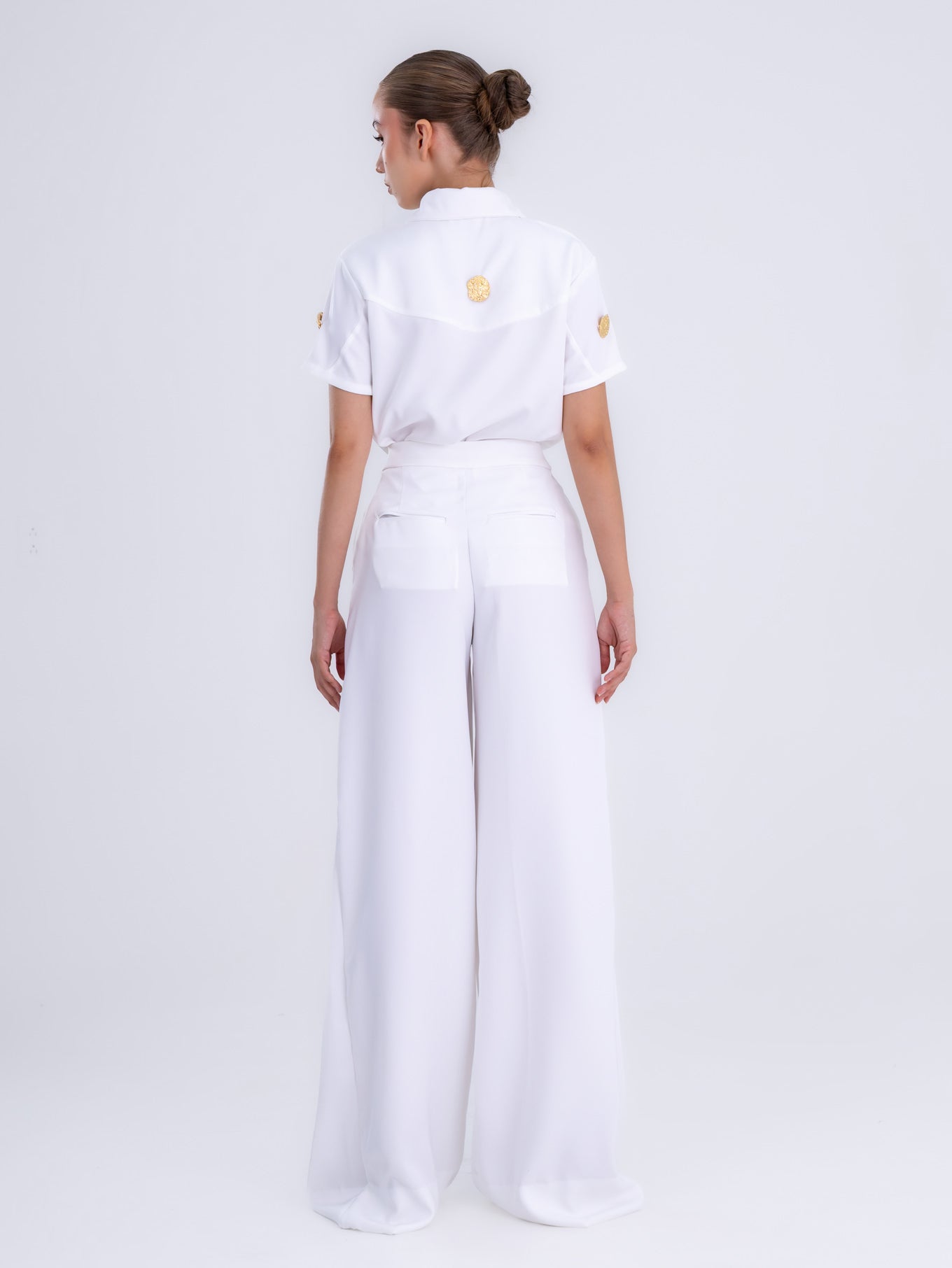 Snow White Tailored Blouse