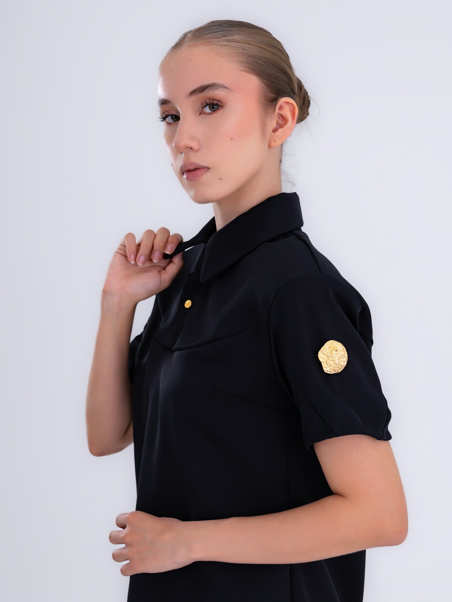 Blusa entallada Midnight