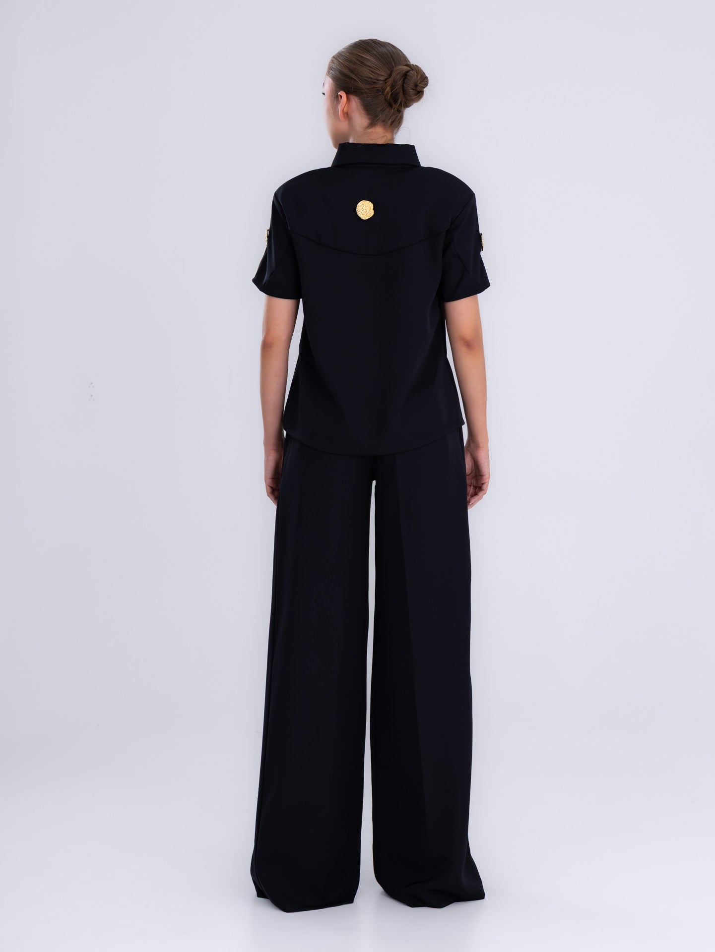 Blusa entallada Midnight