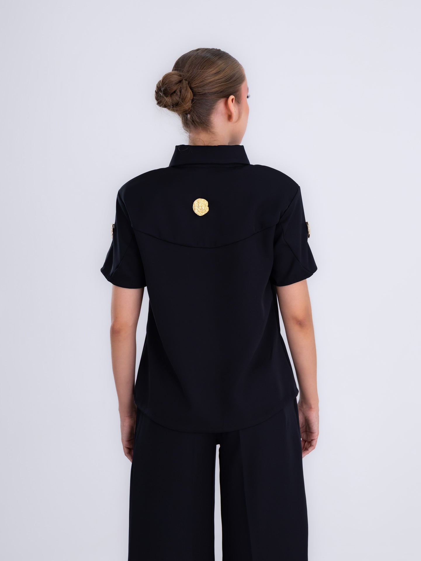 Blusa entallada Midnight