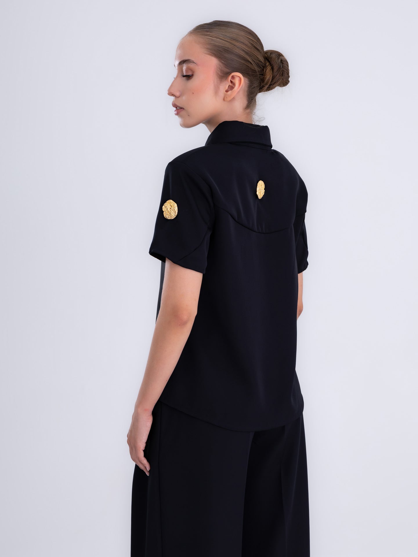 Blusa entallada Midnight