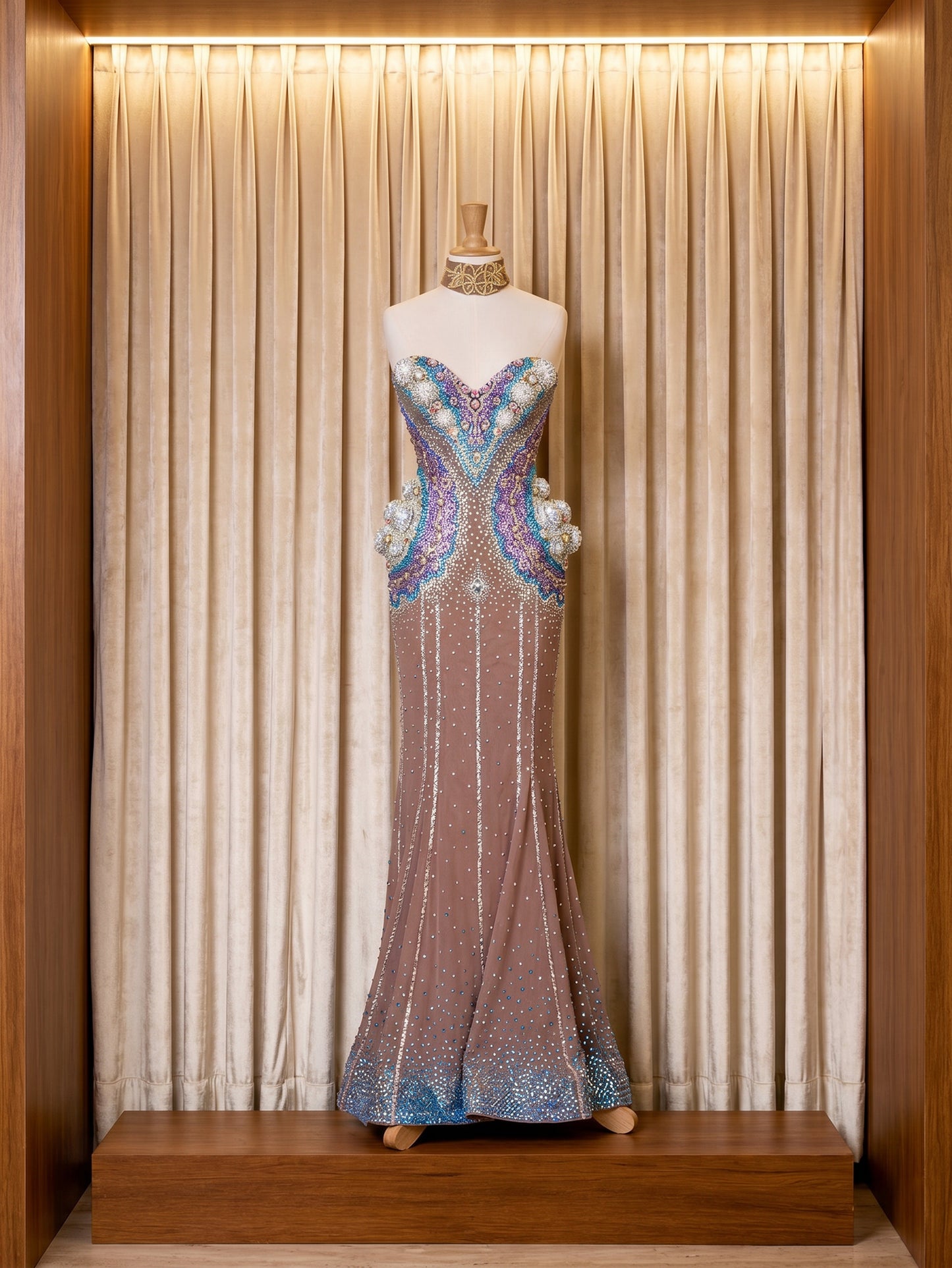 “Revolution” Evening Gown