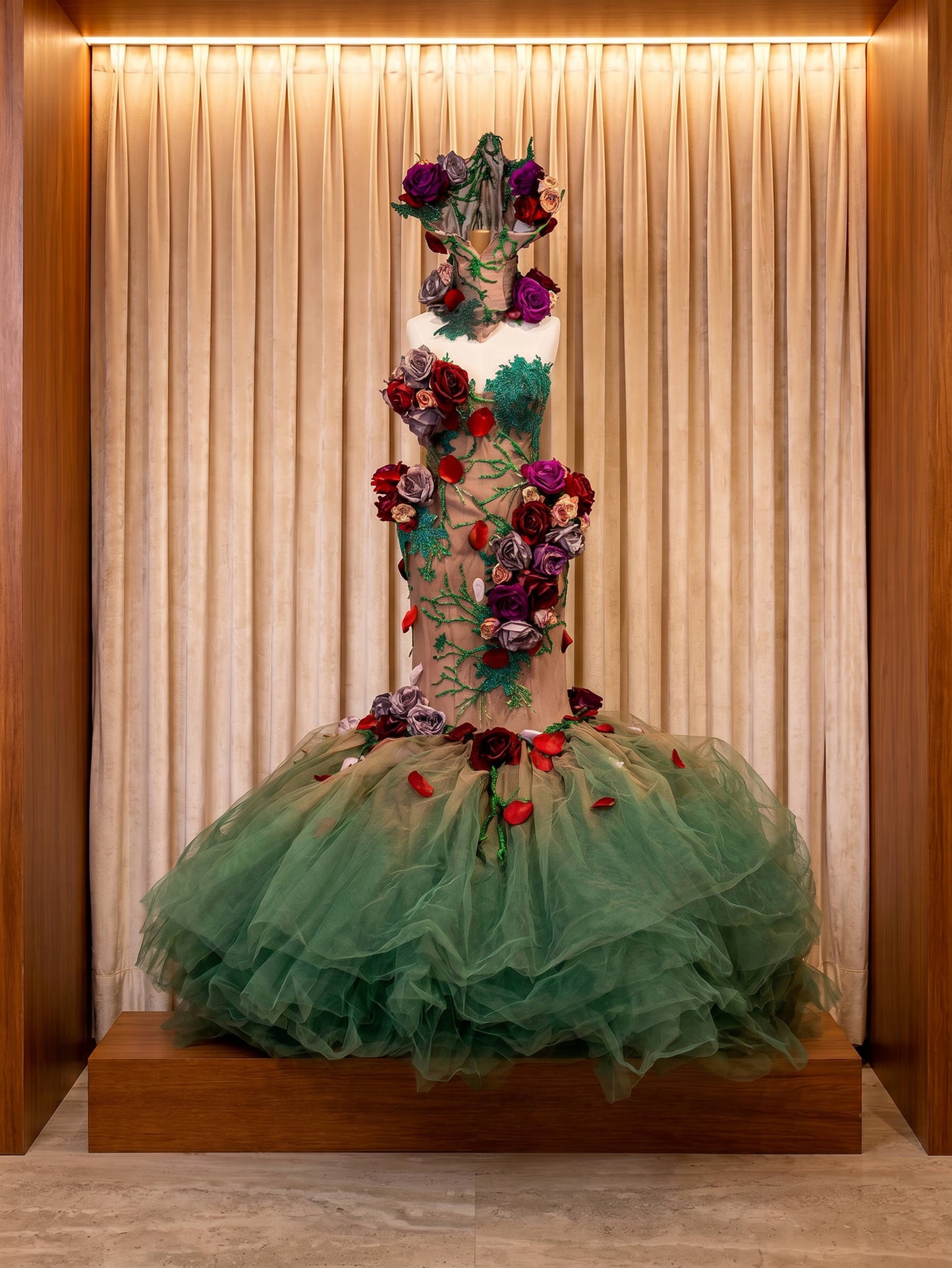 “Break” Evening Gown