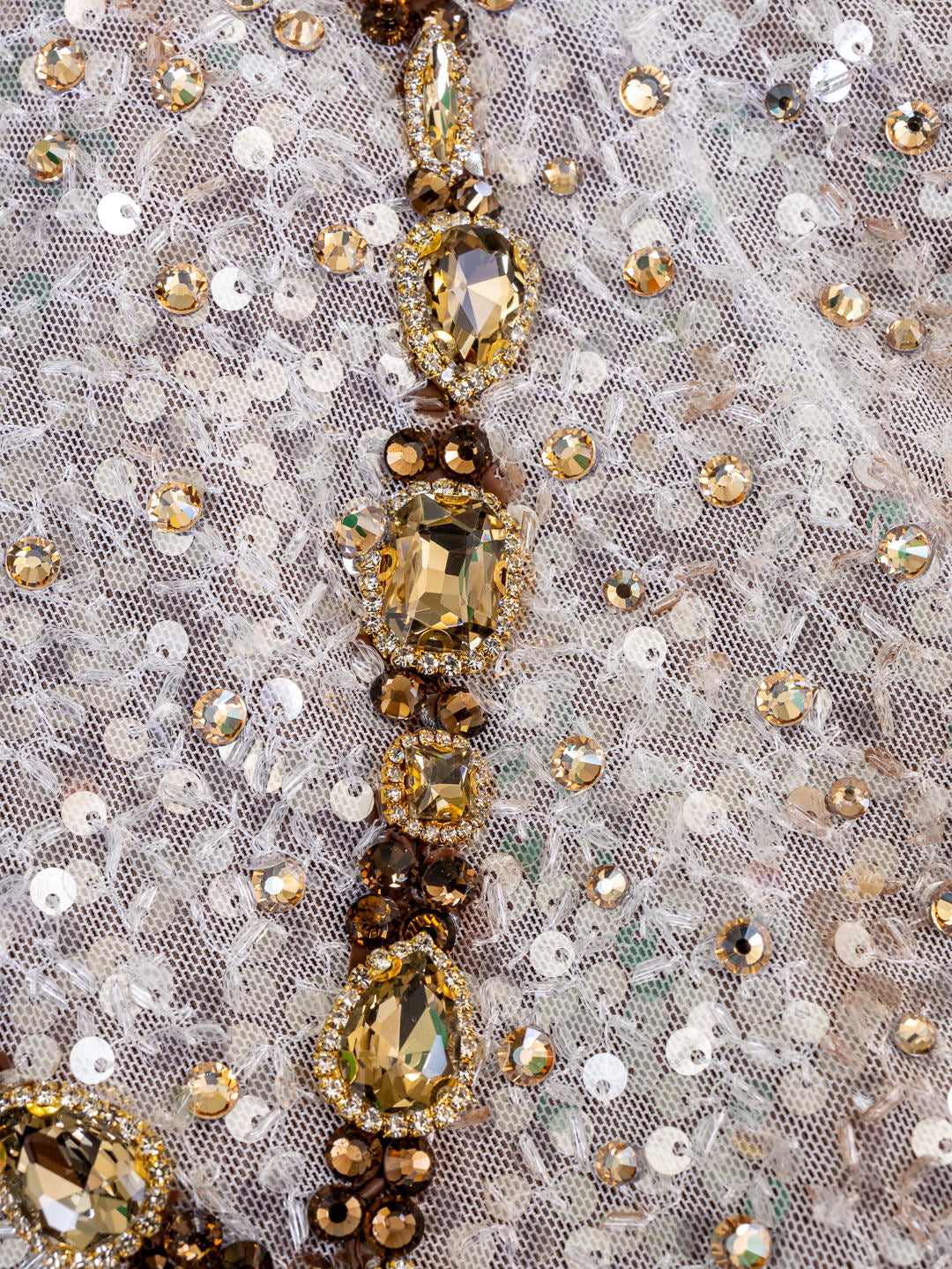 Vestido de gala Ámbar y Plata